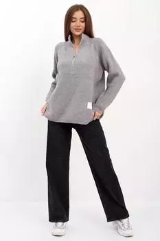 Жен. свитер арт. 18-1945 Серый р. 48-54