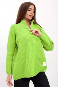 Жен. свитер "арт. 18-1982 Зеленый" р. 48-54