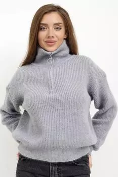 Жен. свитер "Келли" Серый р. 44-50