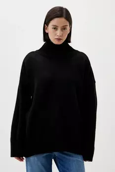 Жен. свитер "Лика" Черный р. 44-54