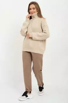 Жен. свитер "Молодежный Бежевый" р. 46-50