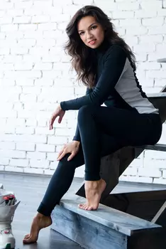 Жен. термобелье арт. 19-0198 Антрацит р. 42