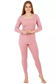 Жен. термобелье "Лапша Розовый" р. 42