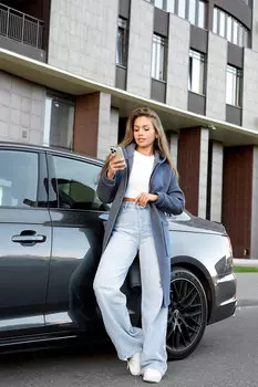 Жен. толстовка "Алина" Серый р. 50