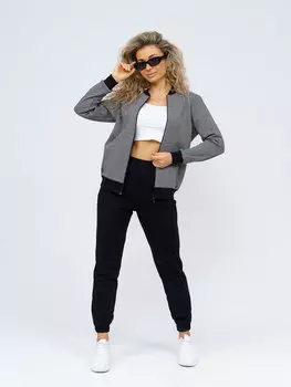 Жен. толстовка "арт. 16-0935 Серый" р. 52