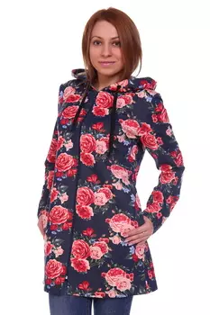 Жен. толстовка арт. 17-0117 Красный р. 50