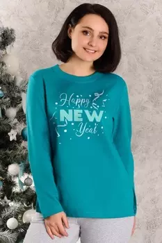 Жен. толстовка арт. 19-0551 Морская волна р. 54