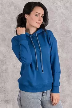 Жен. толстовка арт. 19-0574 Васильковый р. 42