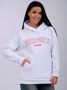 Жен. толстовка арт. 27-0289 Белый р. 48