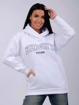 Жен. толстовка арт. 27-0291 Белый р. 42