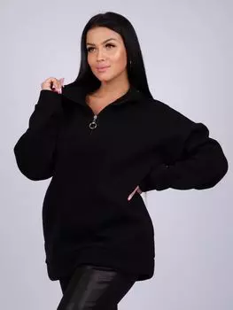 Жен. толстовка арт. 27-0292 Черный р. 46