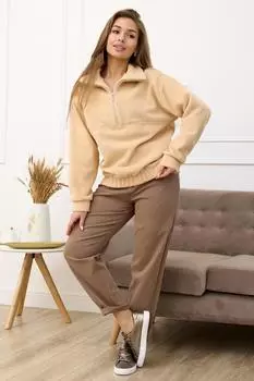 Жен. толстовка "Джой" Бежевый р. 58