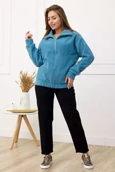 Жен. толстовка "Джой" Голубой р. 54