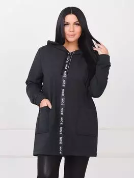 Жен. толстовка "Nice" Антрацит р. 52