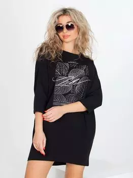 Жен. туника "Айриш" Черный р. 54