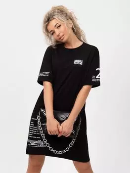 Жен. туника "Айс" Черный р. 56