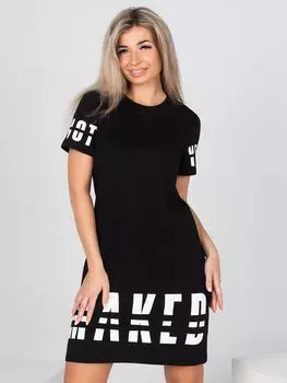 Жен. туника "Алиша" Черный р. 58