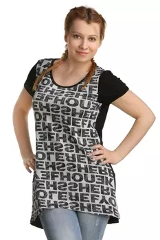 Жен. туника арт. 16-0158 Серый р. 50