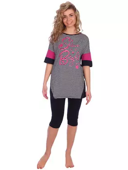 Жен. туника "арт. 16-0485 Фуксия" р. 46