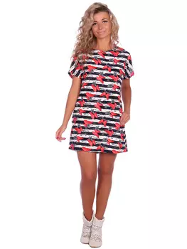 Жен. туника арт. 16-0590 Красный р. 54