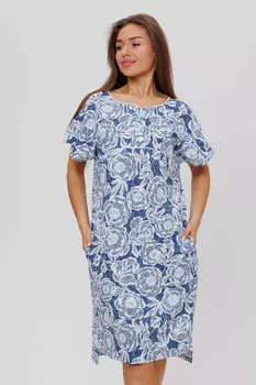 Жен. туника "арт. 23-0439 Синий" р. 48