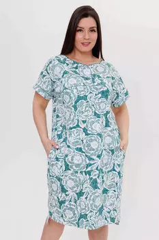 Жен. туника "арт. 23-0439 Зеленый" р. 50