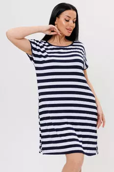 Жен. туника арт. 23-0596 Темно-синий р. 52