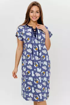 Жен. туника "арт. 23-0597 Синий" р. 54