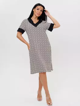 Жен. туника арт. 23-0657 Бежевый р. 46