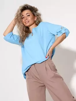 Жен. туника арт. 26-0001 Голубой р. 54