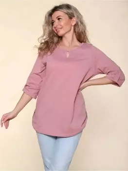 Жен. туника арт. 26-0001 Лиловый р. 56