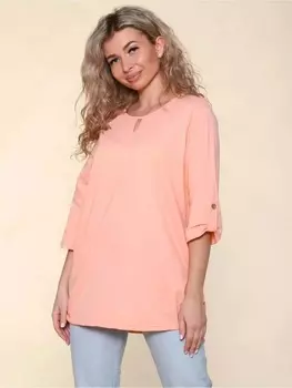 Жен. туника арт. 26-0001 Персиковый р. 58