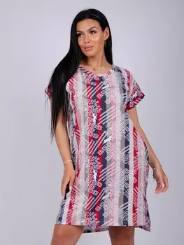 Жен. туника "Блеск" Бежевый р. 56