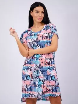 Жен. туника "Блеск" Голубой р. 58