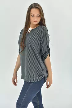 Жен. туника "Бриз" Черный р. 44