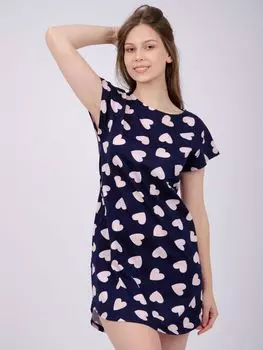 Жен. туника "Душечка" Черный р. 42