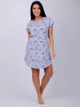 Жен. туника "Душечка" Голубой р. 42