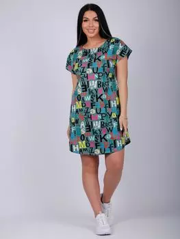 Жен. туника "Душечка" Зеленый р. 42