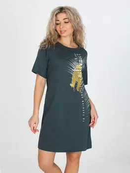 Жен. туника "Фиби" Серо-зеленый р. 56