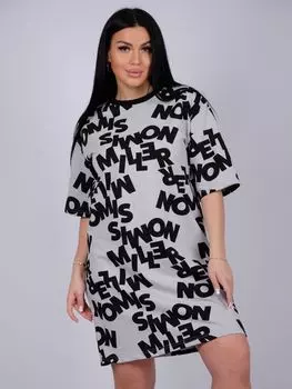 Жен. туника "Фреш" Серый р. 48