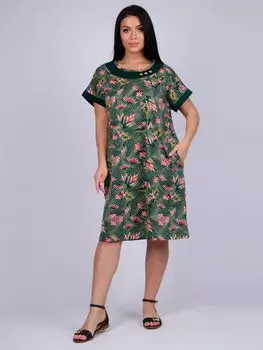 Жен. туника "Кения" Зеленый р. 50