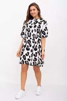 Жен. туника "Леопард Коричневый" р. 48-52