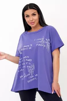 Жен. туника "Мадонна" Фиолетовый р. 56