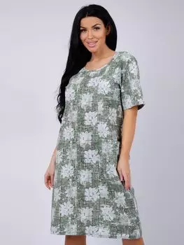 Жен. туника "Манижа" Оливковый р. 50