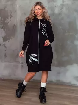 Жен. туника "Нисса-2" Черный р. 68