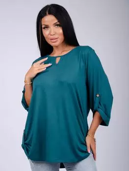 Жен. туника "Стелла" Изумрудный р. 52