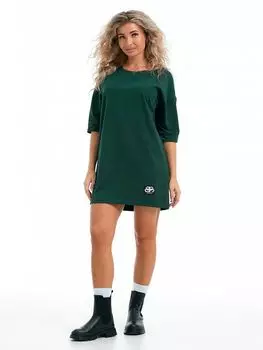 Жен. туника "Тесса" Темно-зеленый р. 58