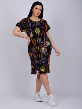 Жен. туника "Урсула" Черный р. 50