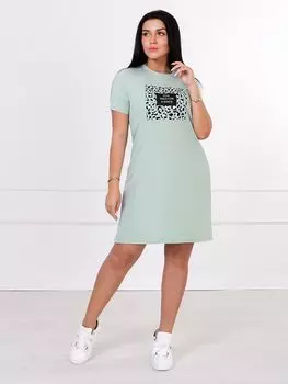 Жен. туника "Wild" Зеленый р. 46