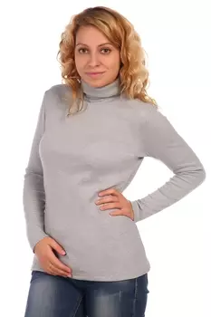 Жен. водолазка арт. 16-0390 Серый р. 50